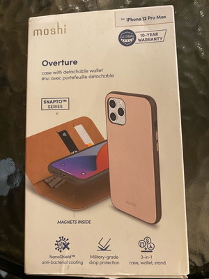 Moshi SnapTo Series case for iPhone 12 Pro Max pink like new