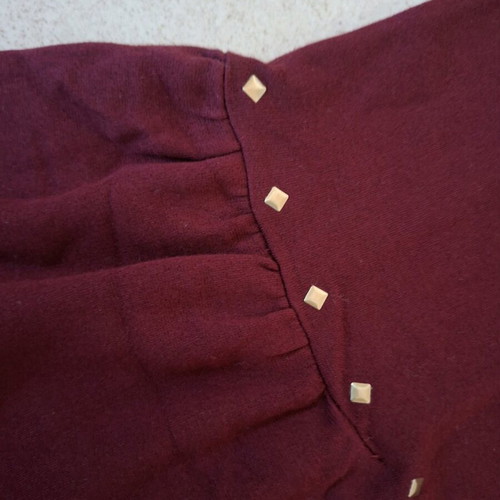 Zara dress burgundy like new with -  2,00 - Vendora.cy