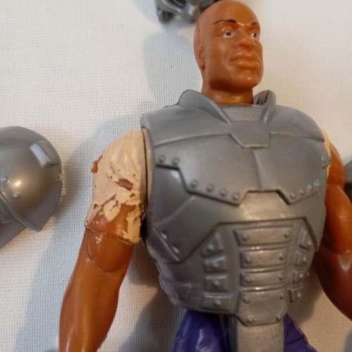 Kenner Steel Movie Figure - Shaq as John Henry Irons, 14 cm