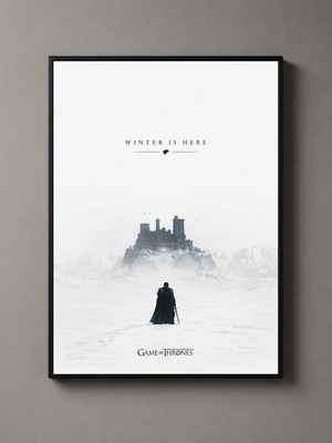 Game of Thrones framed poster 30x40cm new