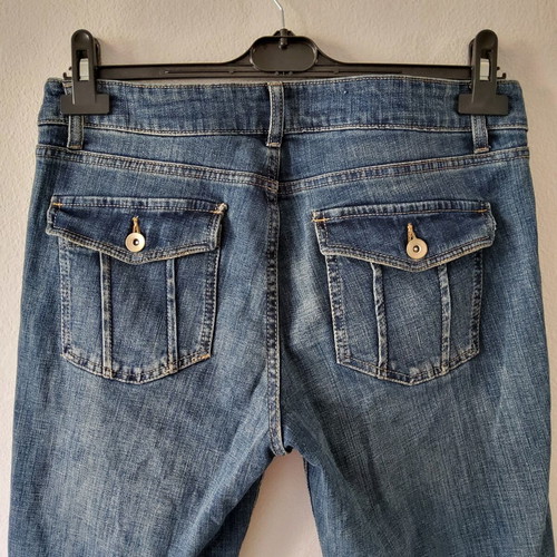 Zara Low Rise Bootcut Jeans Y2K Style EU40 New