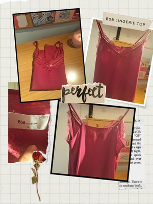 BSB Lingerie top σαν καινούργιο, μέγεθος S-M, ροζ
