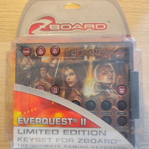 EverQuest II Limited Edition Keyset for Zboard new