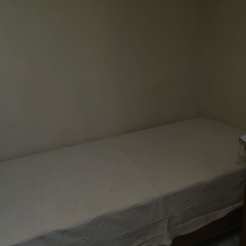 Single divan bed with storage space and mattress, like new
