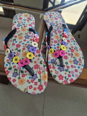 Slippers size 38 colorful new