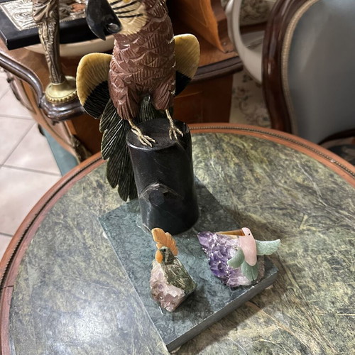 Handmade items from rocks used, excellent condition