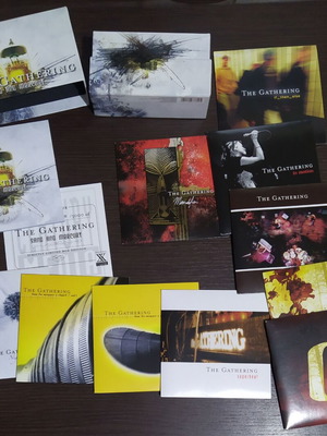 The Gathering Sand And Mercury 10 CD Box Set μεταχειρισμένο, metal