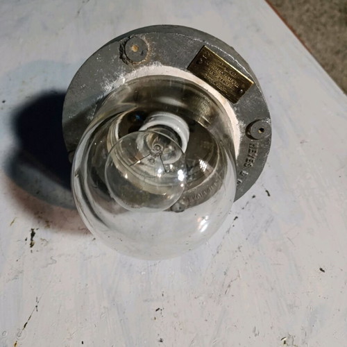 Submarine lantern used, collectible, aluminum alloy