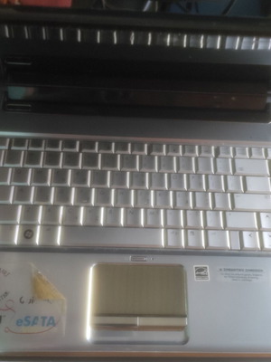 HP Pavilion dv6-1050ev laptop screen, keyboard & chassis for parts
