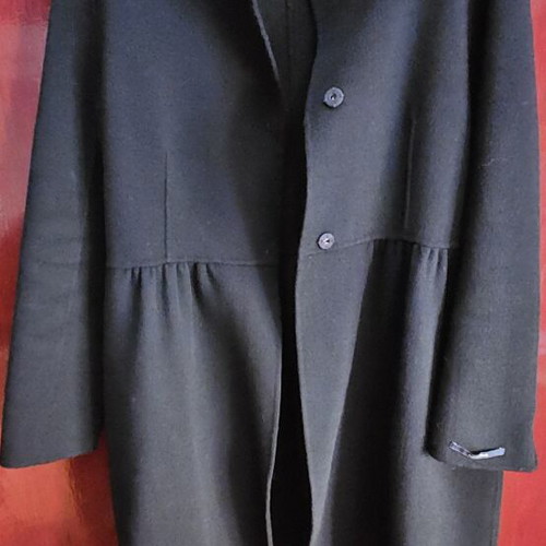 Max Mara women's coat like new, black and blue, size XL