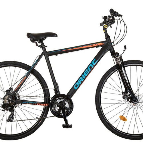 Orient Move I 28'' black trekking bike like new with extras