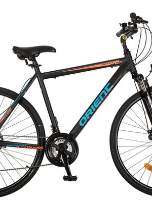 Orient Move I 28'' black trekking bike like new with extras