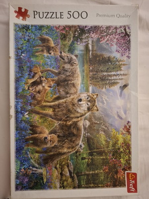 Puzzle 500 pieces used