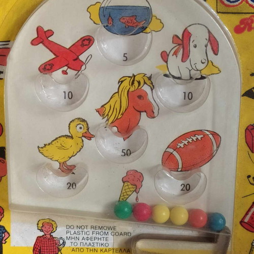 Luna Park Safari Greek game new, rare pinball type