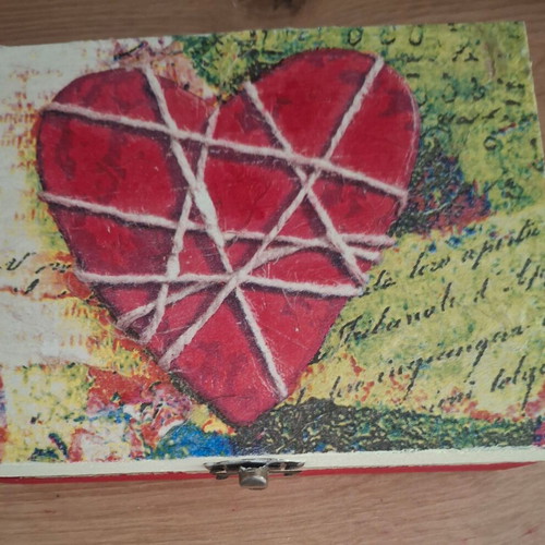 Handmade wooden box new