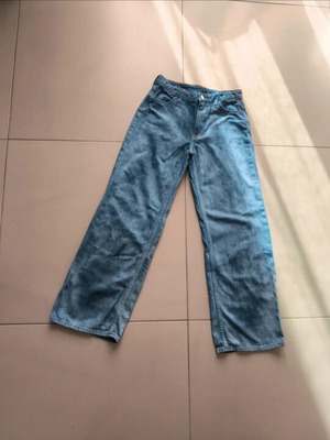 Girls' jeans size 152 cm, like new, blue, ages 11-12