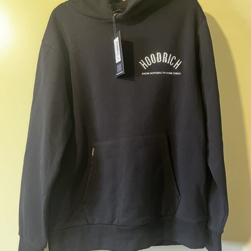 Hoodrich hoodie, black, size large, new