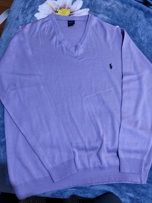 Polo purple men's pullover size XL like new