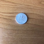 Silver dime 1960 used
