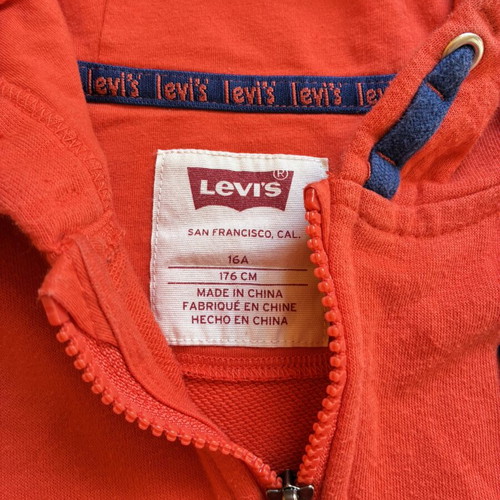 Levi’s Red Planet Earth Full-Zip Hoodie Youth 16