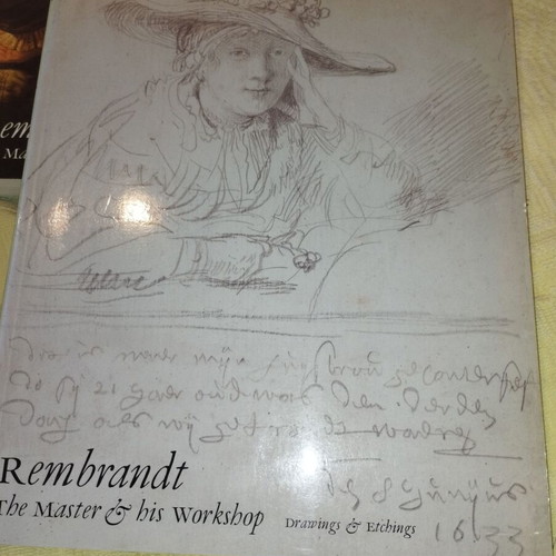 Rembrandt The Master & His Workshop book, drawings and etchings