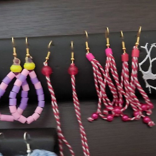 Handmade earrings new, unworn