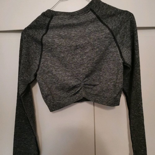Gymshark sports shirt new, grey-black, size M