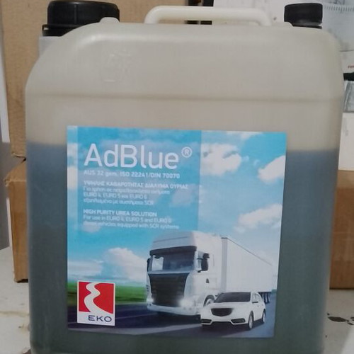 EKO AdBlue 10L used half liter