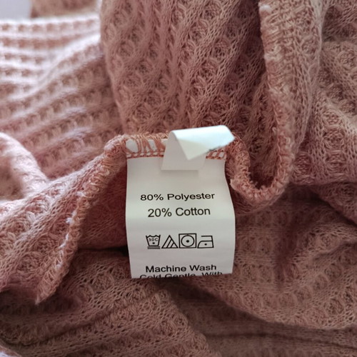 Shein pink women's blouse with unique sleeves like new, XL