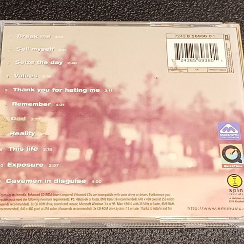 Thumb Exposure CD used, hardcore, nu metal 1998