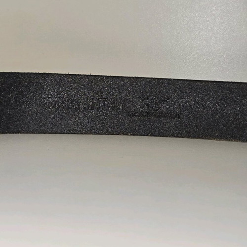 Giorgio Armani men's belt used, genuine leather, black, size 95 cm