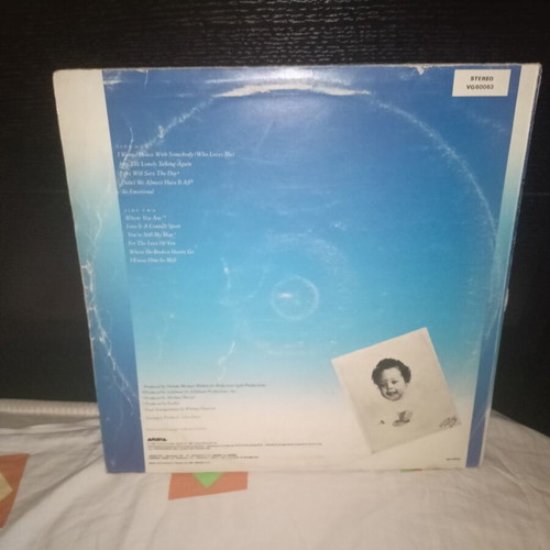 Whitney Houston Whitney LP 1987 Greek edition used, pop