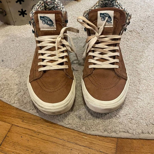 Vans suede boots like new, size 38, brown