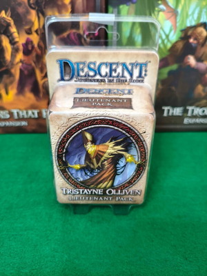 Descent Journeys in the Dark Second Edition Tristayne Olliven Lieutenant Pack like new