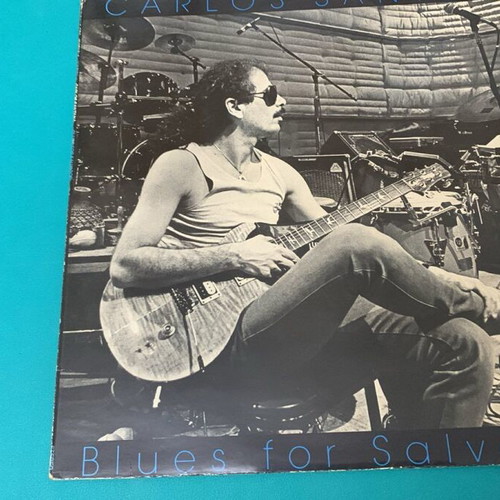 Carlos Santana LP used, Blues for Salvador