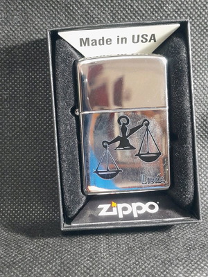Zippo lighter Libra new, made USA