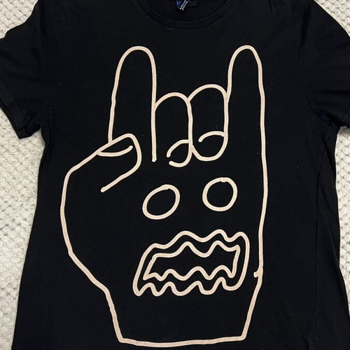 Men's T-shirts pack of 3 like new, sizes M-L, black, H&M
