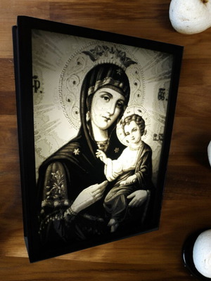 3D Printed Image with LED Light New