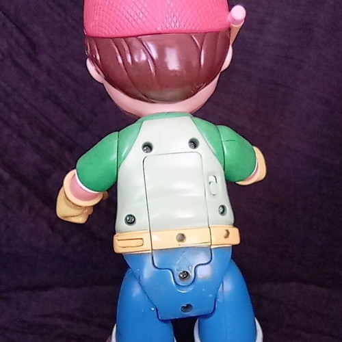 Handy Manny Disney Mattel 2007 Talking Figure used, Greek language