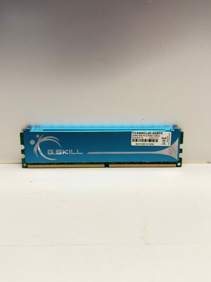 G.Skill 4GB Kit DDR2 800MHz PC2-6400 CL4 Blue Heatspreader like new