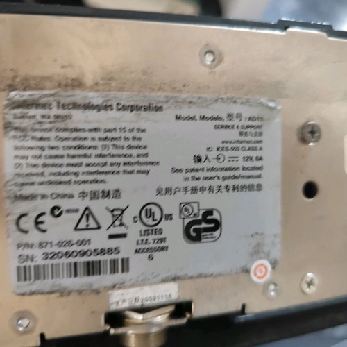 Intermec 4-Position Charging Dock used with original power supply