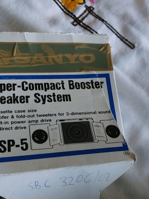 Sanyo MSP_5 Compact Booster Speaker System σαν καινούργιο