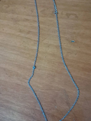 Necklace made to order, green and purple