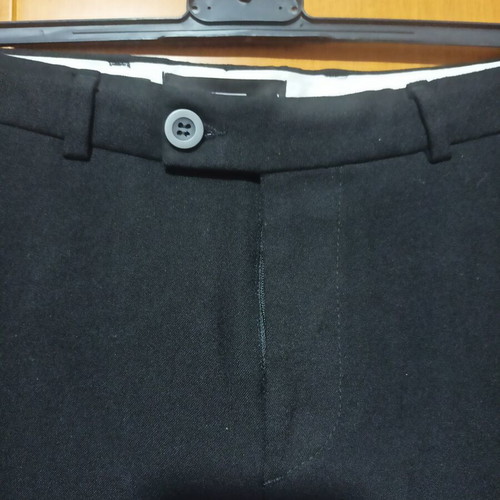 Men's pants size M like new, black