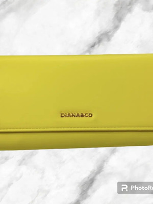 Diana & Co wallet new, yellow