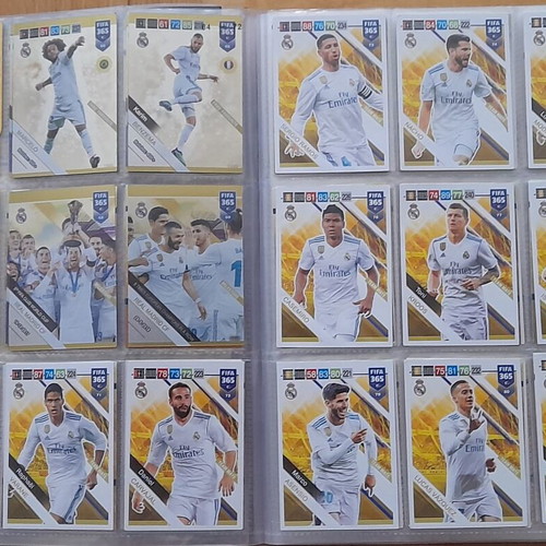 FIFA 365 2018-2019 Adrenalyn XL album with 336/396 cards like new