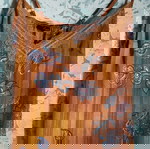  Γαλλικής εταιρείας μεταξωτή μπλούζα one size