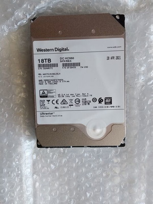 Western Digital 18TB hard drive