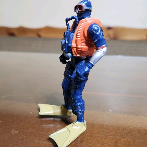 Chap Mei Scuba Diver figure used, Soldier Force, 10 cm
