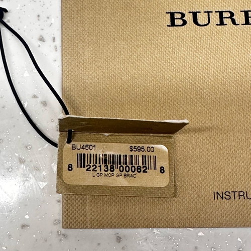 Burberry Vintage ladies watch like new with mother of pearl and diamonds